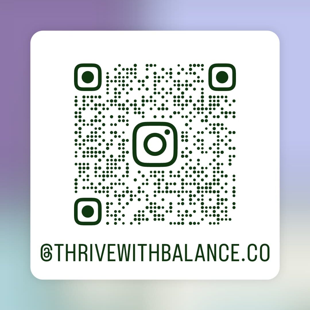 Contact Thrive With Balance on Instagram